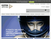 Tablet Screenshot of floeter-shop.com